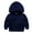 A-Dark Blue, variant on mgoYE Toddler Zip up Hoodie Baby Toddler Kids Boy Girl Solid Casual Pocket Hoodie Sweatershirt Pullover|Light Blue 11-12 Years