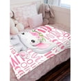 thumbnail image 5 of Yibo Butterfly Customized Gift Blanket Flannel Soft and Comfortable Anti-static Bed Sofa Blanket, 5 of 7