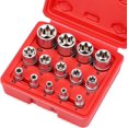 thumbnail image 1 of Juego de dados E de 14 piezas: juego de dados hembra premium, juego de dados estrella definitivo, juego de dados dinamométricos, juego de dados externos, 1 of 5