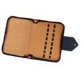 thumbnail image 1 of Estuche de Funda de Tijera de material cuero de material cuero Negro de Plegable Estuche de Transporte para Peluqueros, Organizador de Herramientas de shamjiam Estuche para tijeras, 1 of 9