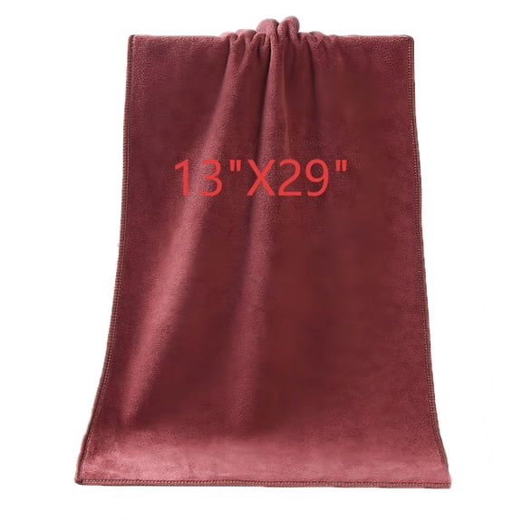 Taotanxi Gym Towels for Men & Women Microfiber Sports Towel Set Fast Drying & Absorbent Workout Sweat Towels for Fitness,Yoga, Golf,Camping Gift Present,Brown
