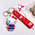 thumbnail image 1 of Llavero colgante de dibujos animados de Anime Sanrio Kuromi Mymelody, llavero de coche, bolsa de teléfono móvil, joyería colgante, regalos para niños, 1 of 5