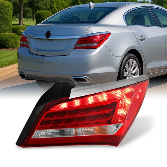 AKKON - For 2014 2015 2016 Buick LaCrosse LED Passenger Right RH Side Taillight Brake Lamp 14 15 16 Assembly
