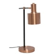 thumbnail image 3 of Simple Designs LT2074-RGD Lampe de Table en Métal, Or Rose, 3 of 4