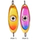 thumbnail image 3 of Señuelo Pesca Con Forma Ojo Subacuático Accesorios Impermeables () Amarillo, 3 of 7