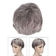 thumbnail image 4 of Peluca Gris De Anciano, Peluca Corta Gris Sintética Transpirable Para Hombres, Para Halloween Para Hombres, 4 of 7
