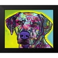 thumbnail image 2 of Dean Russo Collection 24x20 Black Modern Framed Museum Art Print Titled - Rhodesian Ridgeback, 2 of 5