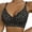 Black, variant on 2PC Womens Bralettes Leopard Print Lette Comfort Supportive Non Sticky Bra,Beige,M