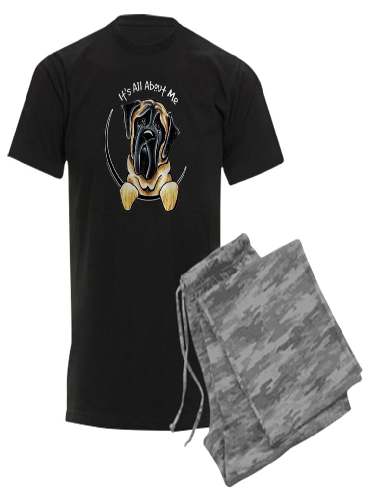 CafePress White Black Greyhound IAAM Pajama Set