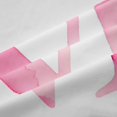 thumbnail image 5 of Erosebridal Girls Pink Bowknot Blackout Curtains Set of 2 (52x84 Each),Initial Alphabet M Window Curtains For Kids, 5 of 7