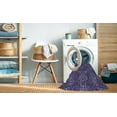 thumbnail image 2 of Ahgly Company Machine Washable Indoor Rectangle Transitional Plum Purple Area Rugs, 4' x 6', 2 of 7