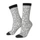 thumbnail image 1 of Balery Dice Cubes Calcetas Largas con Estampado para Hombre y Mujer – Suaves y Transpirables, Talla Única (US 5-11), 1 of 6