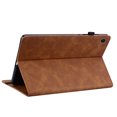 thumbnail image 5 of Dteck Case for Samsung Galaxy Tab A8 10.5" 2022 Case SM-X200/X205 PU Leather Cover Lightweight Flip Stand Shell with Elastic Band & Card Holder for Galaxy Tab A8 10.5 inch Tablet,Brown, 5 of 5