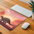 thumbnail image 4 of Ankylosaurus Sunset Dinosaur Mouse Pad Low Profile Gaming Mat, 4 of 7