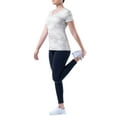 thumbnail image 5 of Athletic Works Women's Core Active Short Sleeve V-Neck T-Shirt, 3-Pack, 5 of 14