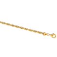 thumbnail image 2 of JewelStop 10K Yellow Gold 6mm Solid Royal Rope Chain with Diamond Cut Finish and Lobster Clasp - 20in, 2 of 7