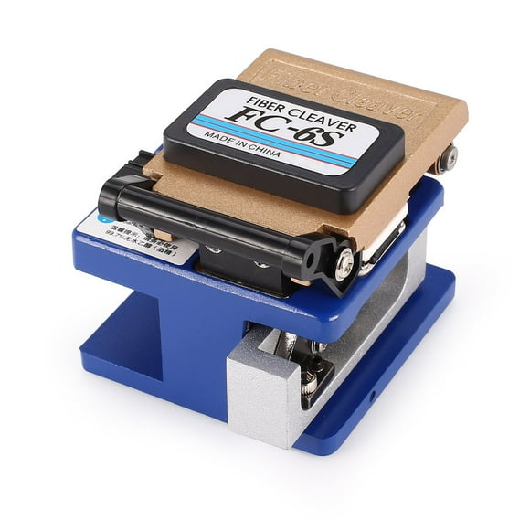 FC-6S High Precision Metal Fiber Cleaver Knife FTTX FTTH Optic Connector Optical Fiber Cable Cleaver Cutter Tool