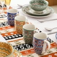 thumbnail image 3 of vancasso, 16 Piece Porcelain Dinnerware Set, Colourful Dinner Set, Service for 4, 3 of 5