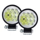 thumbnail image 2 of Kit De 2 Faros Estrobo Blanco Tunelight 42w 14 Leds 4x4/moto, 2 of 8