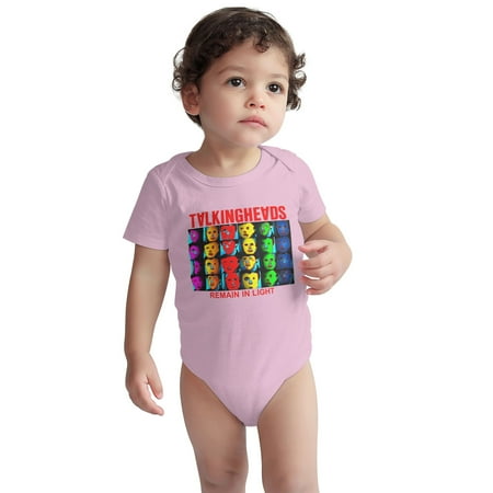 

Talking Baby Onesie Heads Remain In Light Toddler Baby Boys Girls Short-Sleeve Bodysuits Cotton Romper Pink 3 Months