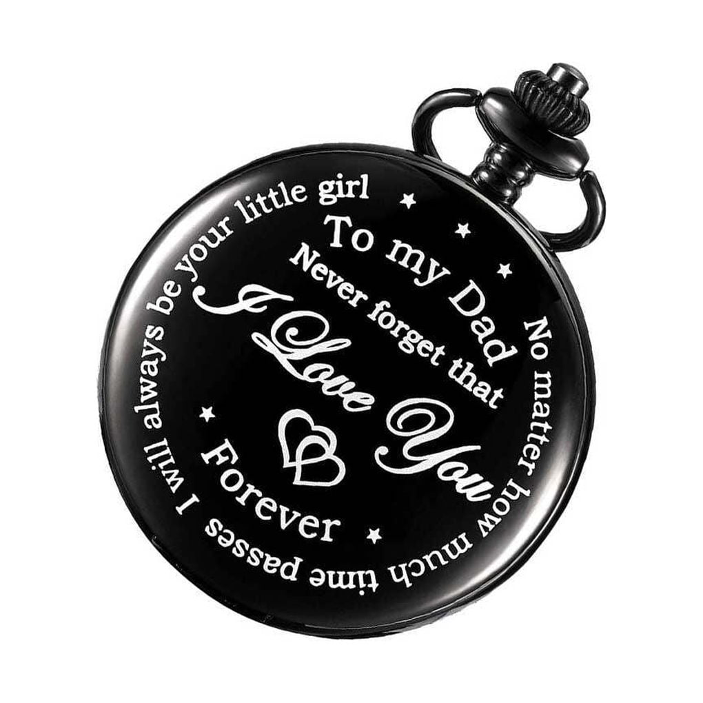Father's Day Pocket Watch Antique Style Small Carrying Fashion