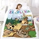 thumbnail image 5 of El Show de Yogi Bear anti-pilling, suave, ligera, esponjosa y acogedora de lujo para hogar y cocina – Perfecta para niños y adultos,120X80cm, 5 of 6