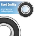 thumbnail image 3 of Unique Bargains Deep Groove Ball Bearing 6003RS Double Sealed, 17mmx35mmx10mm Chrome Steel, 3 of 4