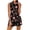 Candy Cane, variant on Yuyamidu Bow Sleeveless Golf Dress for Ladies 1/4 Zip Athletic Dresses Stretchy Breathable Fabric, Built-in Shorts with Pockets, Slim Fit, Suitable for Golf, Christmas Holiday Outdoor Activities