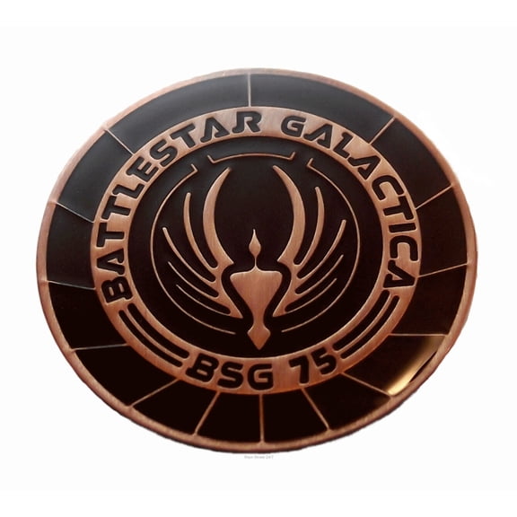 Battlestar Galactica BSG 75 Logo Enamel Pin