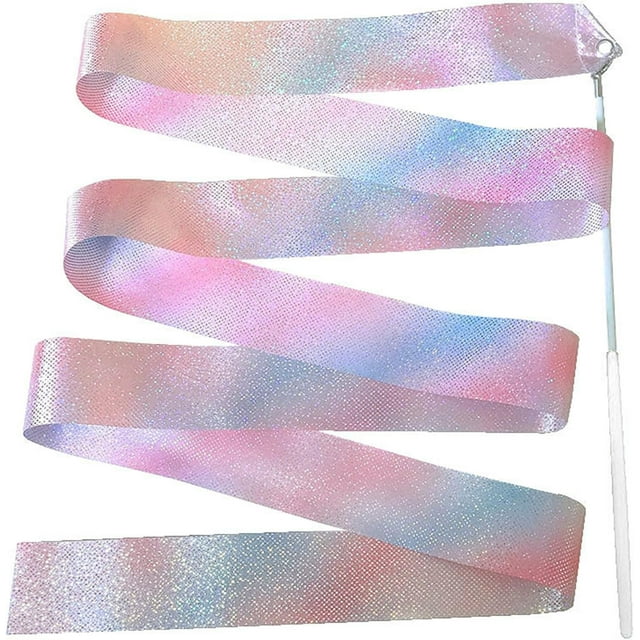 Yazoeia Rhythmic Dance Ribbons Gymnastics Ribbon Streamers Dancing Streamers Twirling for Artistic Dancing Gymnastics CJC912-178540