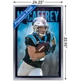 thumbnail image 3 of NFL Carolina Panthers - Christian McCaffery 20 Wall Poster, 22.375" x 34", Framed, 3 of 3