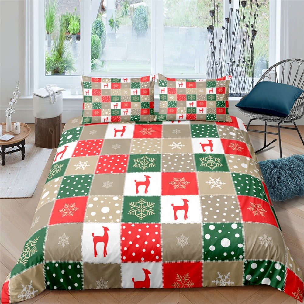 Novelty 3D Christmas Day Tree Print Comforter Set Bedding Bed Sets Twin