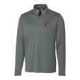 thumbnail image 2 of Men's Cutter & Buck  Steel Portland Sea Dogs  Clique Spin Eco Performance Half-Zip Pullover, 2 of 3