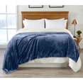thumbnail image 6 of Home Fashion Designs Premium Reversible Luxury Polyester Blanket, 6 of 7