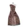 thumbnail image 2 of Zelouf Alba Sequin On Tulle  , Sewing, DIY, Crafts Fabric by the Yard, Bronze/black, 1 Yard, 2 of 2