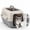 beige grey, variant on Hard-Sided Dog and Cat Carrier, TSA Airline Approved, for Small to Medium Pets, Travel Crate with Handle, Ventilated Design