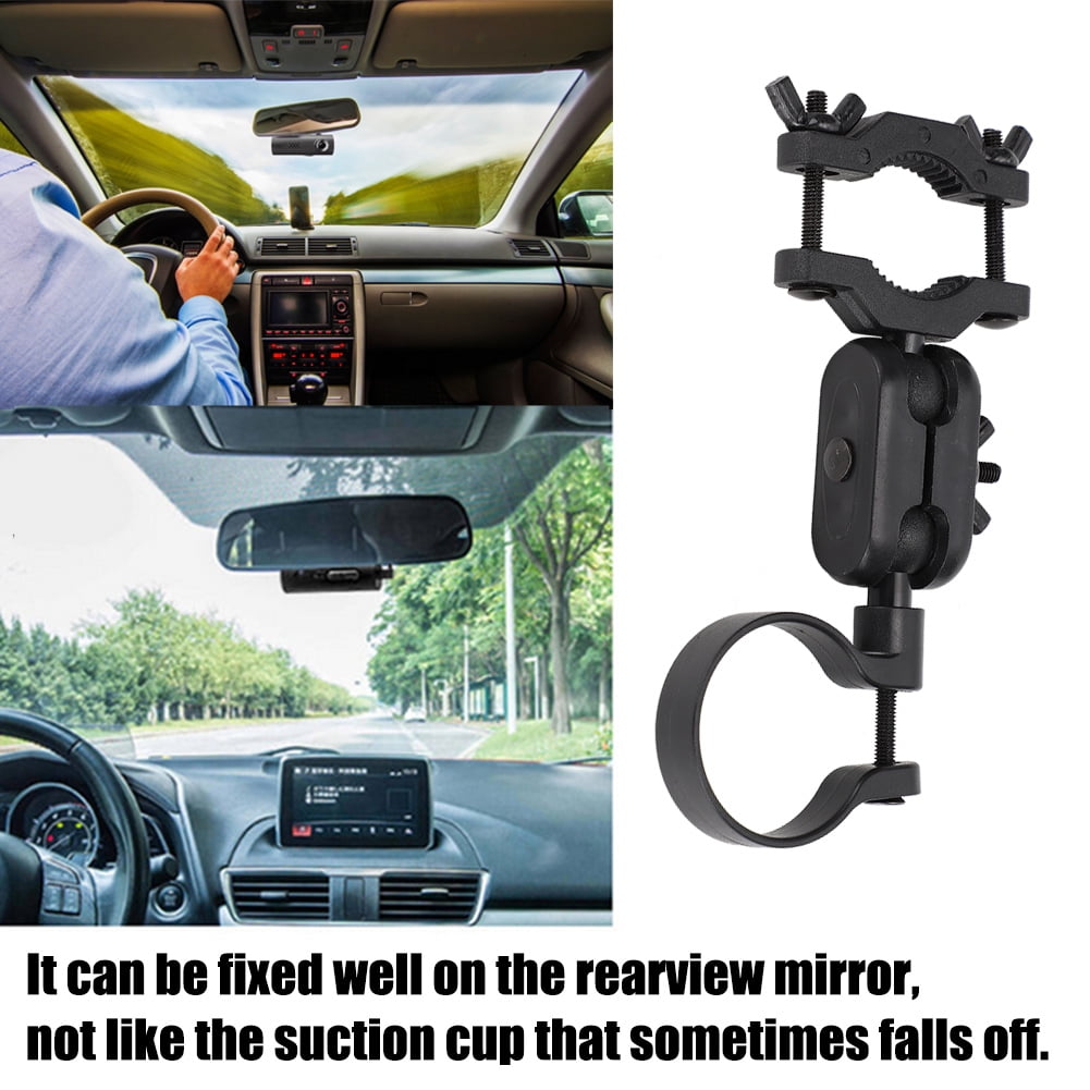 Sonew Car Rearview Mirror Camera Support Kit 360 Degree Rotating