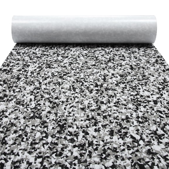 Unique Bargains Self-Adhesive 48.03"Lx15.75"W Boat Flooring Strip Cut EVA Foam Sheet Non-Slip Traction Pad for Boats Decking Surfboard Paddle Board Camouflage Black