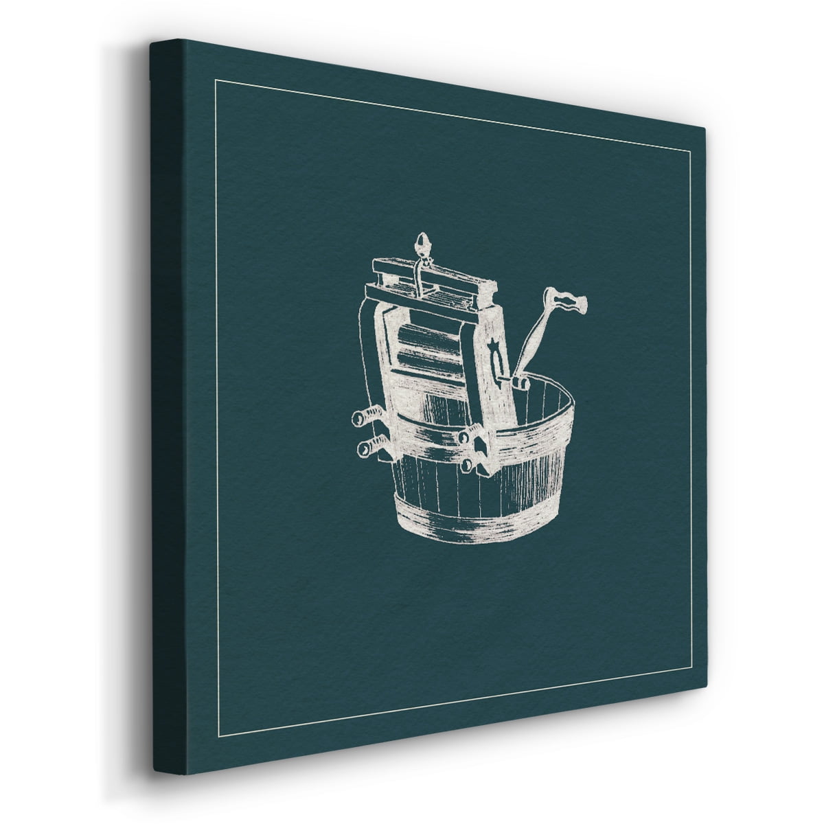 Wexford Home Laundry Tips I-Premium Gallery Wrapped Canvas, 16" x 16" - Ready to Hang