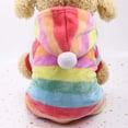 thumbnail image 4 of Suéter cálido para perros, suéter para perros, ropa para gatos, sudadera con capucha para perros y gatos, suéter clásico cálido de invierno, chaqueta de algodón para mascotas, ropa para perros pequeño, 4 of 5
