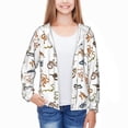 thumbnail image 3 of Cauagu Snake Print Sun Protection Jacket for Teen,Full-Zipper Long Sleeve Sun Shirts with Pockets UV Hoodie Shirts Outdoor Athletic Jacket-Medium, 3 of 7