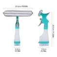 thumbnail image 3 of Ongmies 4-In-1 Window Cleaning Kit Window Vacuum Scraper Window Cleaning Tool with Spray Brush Cleaner Wipe Multi-Head Cleaning Brush for Shower Wall Glass Car Windshield Countertop, 3 of 9
