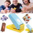 thumbnail image 1 of CHUANK DIY Jigsaw Punch for Crafting - Perfect for Precise Cuts and Creative Projects  Puzzle Punch for Scrapbooking Festival Paper Greeting Card DIY Albums Photos, 1 of 5
