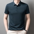 thumbnail image 7 of Men's Summer Shirts Short Sleeve Polo Shirt Cool Shirt, 7 of 7