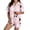 Pumpkin Print, variant on Womens Pajama Sets Satin Funny Pumpkin Print Fall Short‑Sleeve Halloween Pajamas for Women Set