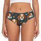 thumbnail image 1 of Fotbe Cute Puppy Calzones Estampados para Mujer – Ropa Interior de Algodón, Cómoda, Suave y Elástica-Medium, 1 of 6