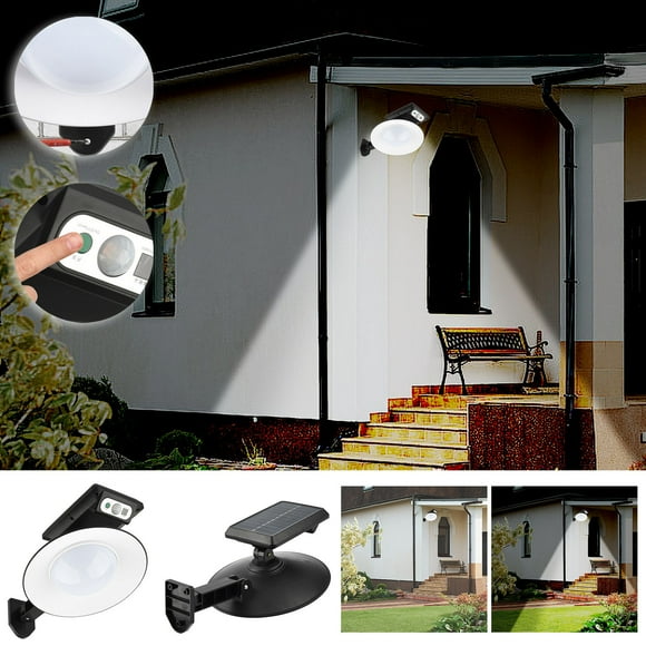 EGNMCR New Outdoor Border Retro Ball Shaped Induction Remote Control Solar Street Light Wall Light Solar Light