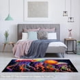 thumbnail image 5 of Jellyfish Polyester Right-Angle Floor Mat - Durable Indoor Rug for Home and Office Use, 5 of 6