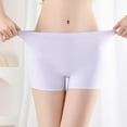 thumbnail image 4 of Slip Shorts for Under Dresses Seamless Anti Chafing Underwear Boyshorts Comfortable Smooth Yoga Biker Workout Shorts, 4 of 9