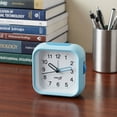 thumbnail image 2 of Unique Bargains Silent Mechanical Alarm Clock Blue 4.4"L x 1.9"W x 4.1"H, 2 of 6